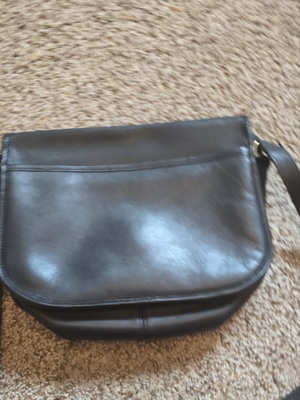 2007 Coach City Bag Crossbody Bag with Gold Turn-Lock  Fixer-Upper - Picture 6 of 9